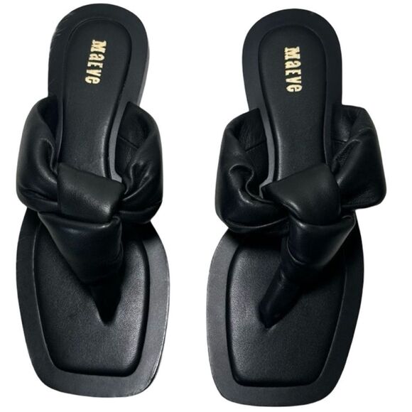 NWOT Maeve Puffy Knotted Sandal - Picture 1 of 6